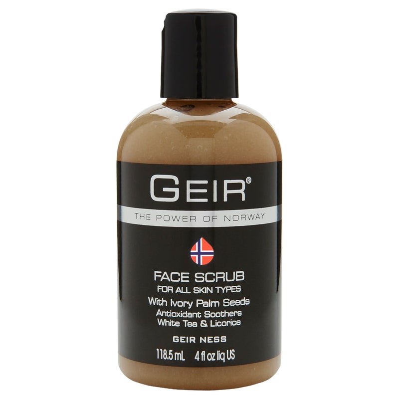 Geir Ness Face Scrub - Exfoliates Skin - Nourishing Facial Scrub for Clogged Pores - Image 1
